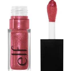 Clearance e.l.f. Glow Reviver Lip Oil Glimmer Divine Wine