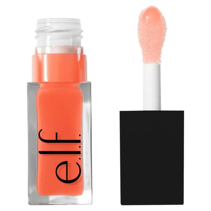 Discount e.l.f. Glow Reviver Lip Oil Coral Fixation