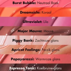 Online e.l.f. Glow Reviver Plumping Lip Oil Peach Shimmer Superneutral