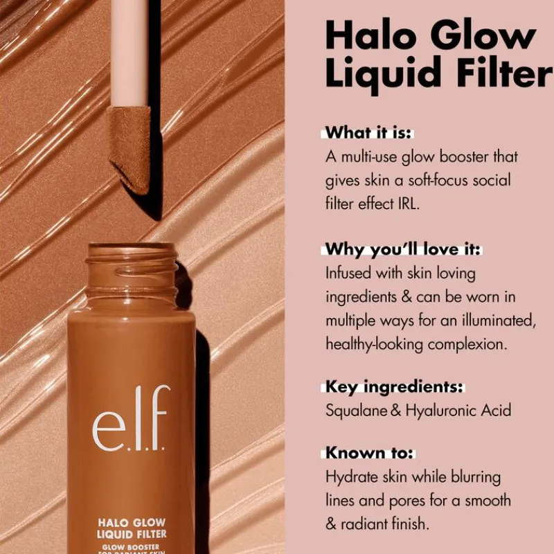 Discount e.l.f. Halo Glow Liquid Filter 1 Fair
