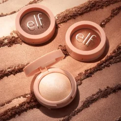 Hot e.l.f. Halo Glow Silky Powder Highlighter Prosecco Poppin'