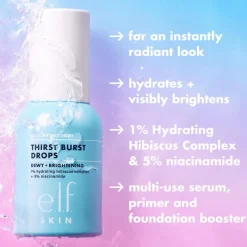 Clearance e.l.f. Holy Hydration! Thirst Burst Drops 30 ML