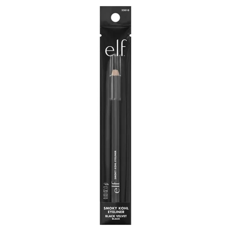 Hot e.l.f. Smoky Kohl Eyeliner Black Black velvet