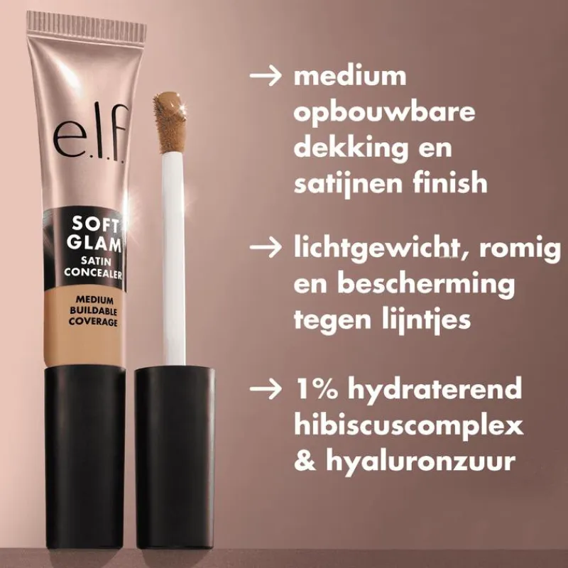 Hot e.l.f. Soft Glam Satin Concealer 25 Light Neutral