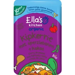 Clearance Ella's Kitchen Bio Kipkerrie sperziebonen kokos 190g 10+