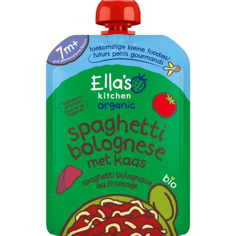Outlet Ella's Kitchen Bio Spaghetti bolognese + kaas 130g 7+