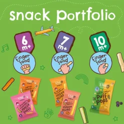 Sale Ella's Kitchen Maize Sticks Perzik Banaan Snack Bio 7+ Maanden