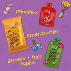 Sale Ella's Kitchen Mango's Peren Papaya's Bio Knijpfruit 4+ Maanden 120 GR