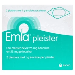 New Aspen Emla 2 Pack Pleister