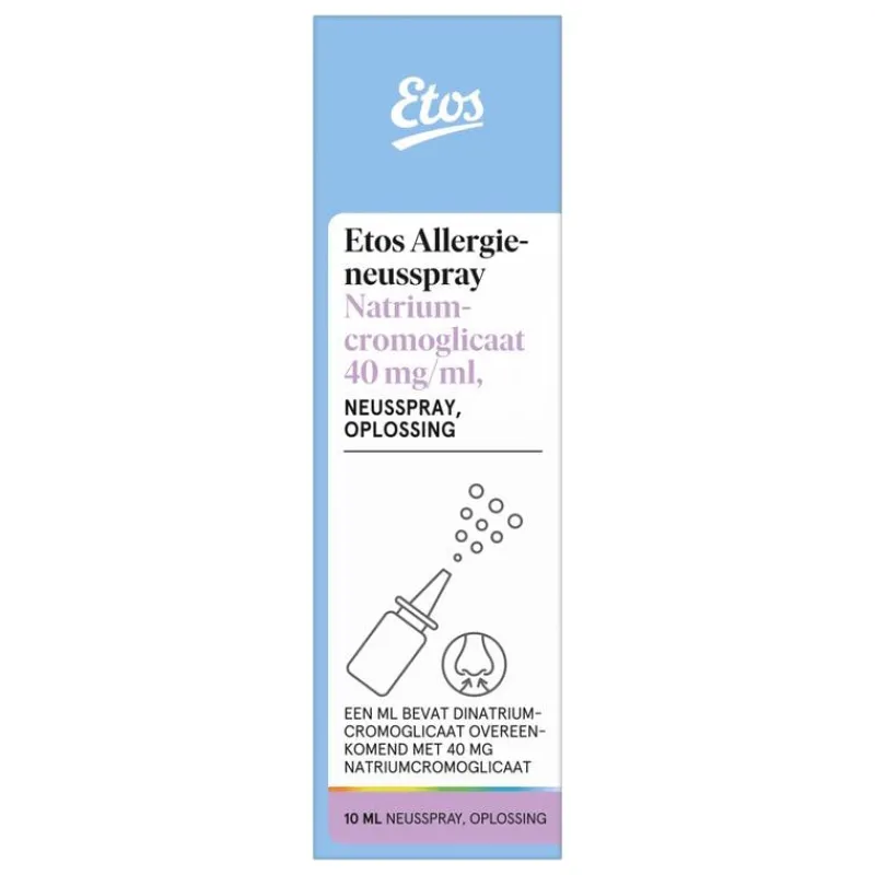 Outlet Etos Allergieneusspray Natriumcromoglicaat 40 mg/ml 10 ML