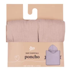 Sale Etos Bad Poncho Beige Een Maat