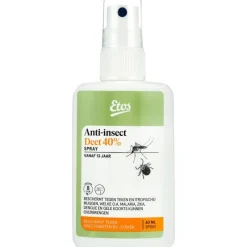 New Etos Deet 40% Anti-Insect Spray 60 ML