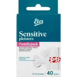 Clearance Etos Family Pack Sensitive Pleisters 40 Pleisters