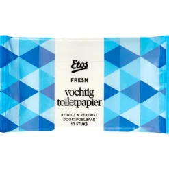 Online Etos Fresh Vochtig Toiletpapier Mini 10 stuks