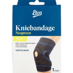 Best Etos Kniebandage Zwart