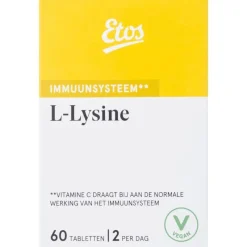 Best Etos L-Lysine 500 Mg 60 stuks