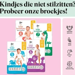 Hot Etos Luiers Junior+ Maat 5+ 12-17 kg Value Pack 34 stuks