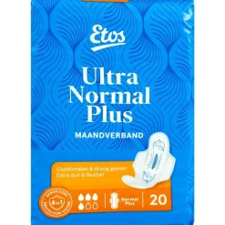 Best Etos Maandverband Ultra Normaal Plus 20 stuks