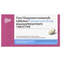 Discount Etos Pantoprazol 20 MG 14 stuks