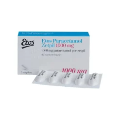 Clearance Etos Paracetamol 1000 mg Zetpil