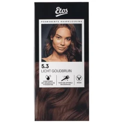 New Etos Permanente Haarkleuring 5.3 licht goudbruin