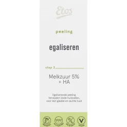 Clearance Etos Personalized Skincare Melkzuur 5% + HA�Peeling Exfoliant 30 ML