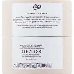 Sale Etos Scented Glass In Sliding Tube Cotton Cloud