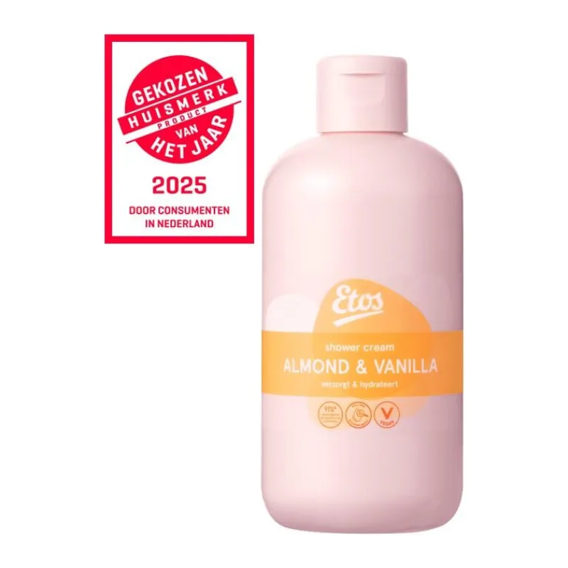 Outlet Etos Shower Cream Almond & Vanilla