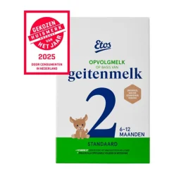 Best Etos Standaard 2 Opvolgmelk Geitenmelk 6 - 12 Maanden 800 GR