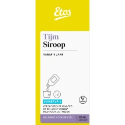 Etos Tijmsiroop Suikervrij