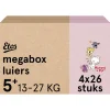 Clearance Etos Woezel & Pip Luiers Junior+ Maat 5+ Megabox 4x26 stuks
