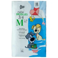 Discount Etos Woezel en Pip Zwemluiers Maat M 11 stuks
