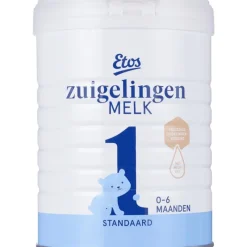 Online Etos Zuigelingenmelk Standaard 1 met melkvet voor baby's van 0 - 6 maanden - 800 gram