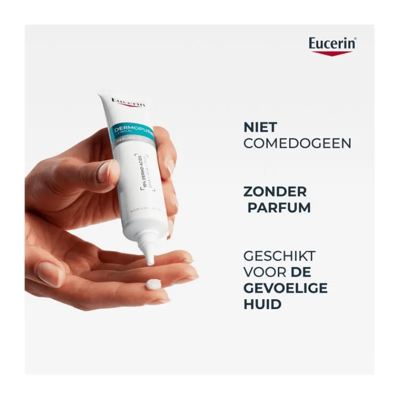 Online Eucerin DERMOPURE CLINICAL Peeling 10 Nachtverzorging Gevoelige Huid 40 ML