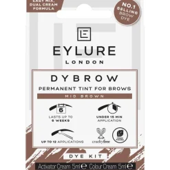 Best Eylure Dybrow Dye Kit Mid Brown