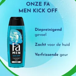 New FA Men Perfect Wave Shower Gel