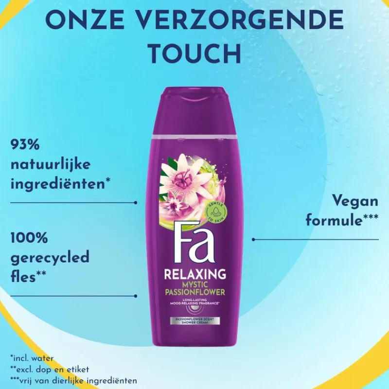 Outlet FA Mystic Moments Douchecrème 250 ML