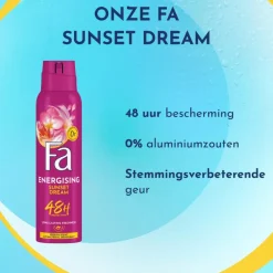 Outlet FA Sunset Love Deodorant Spray 150 ML