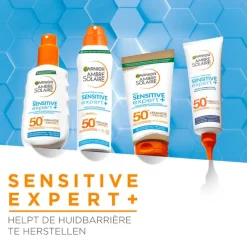 Clearance Garnier Ambre Solaire Sensitive Expert Zonnespray SPF50+ 150 ML