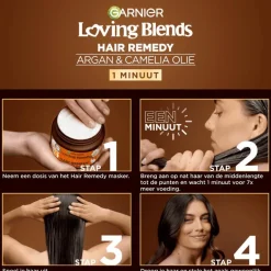 Discount Garnier Loving Blends Argan Camelia Haarmasker 340 ML