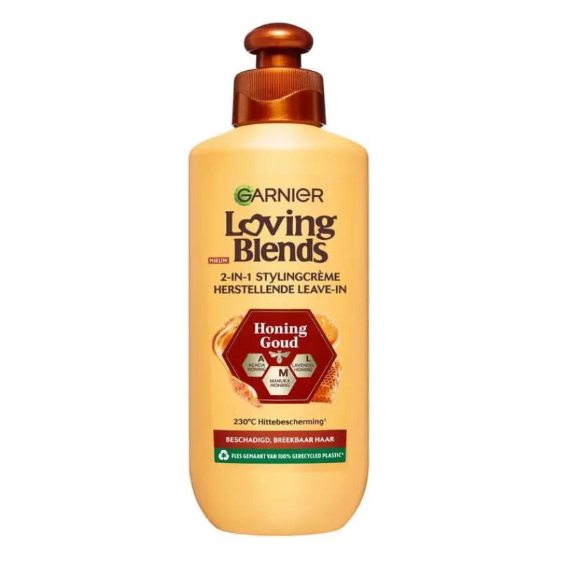 Discount Garnier Loving Blends Honing Goud Leave-In Crème 200 ML
