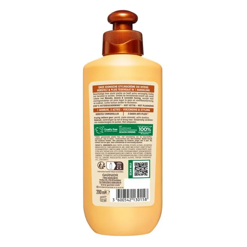 Discount Garnier Loving Blends Honing Goud Leave-In Crème 200 ML
