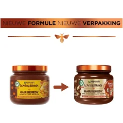 Clearance Garnier Loving Blends Honing Goud Haarmasker 340 ML