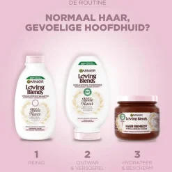 New Garnier Loving Blends Shampoo Milde Haver 300 ML
