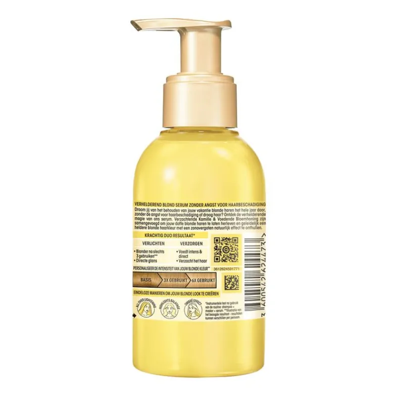 New Garnier Loving Blends Sun-Kissed Chamomile & Bloemenhoning Lightening Elixir 120 ML