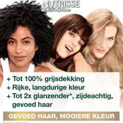 Hot Garnier Nutrisse Crème Permanente Haarverf 4.6 Diep Rood Middenbruin