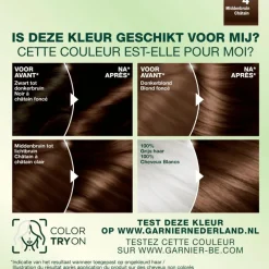 Best Garnier Nutrisse Crème Permanente Haarverf 4 Middenbruin
