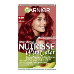 Clearance Garnier Nutrisse Ultra Color Voedende Permanente Haarverf 6.60 Vurig Rood