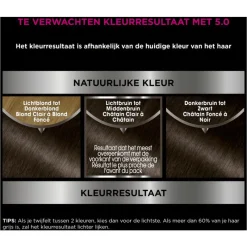 Hot Garnier Olia Permanente Haarverf 5.0 Licht Bruin