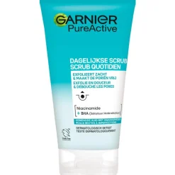 Outlet Garnier PureActive Dagelijkse Scrub - 150 ml